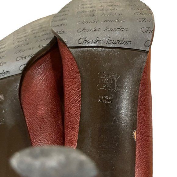 Charles Jordan Women's Leather Brown Slip-on  Shoes Size 8 M - Picture 10 of 10